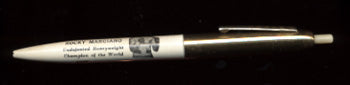 MARCIANO, ROCKY VINTAGE SOUVENIR PEN