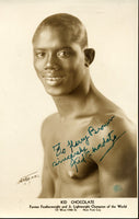 CHOCOLATE, KID SIGNED PHOTO