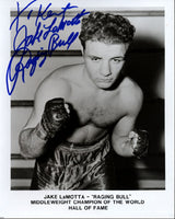 LAMOTTA, JAKE SIGNED PHOTO