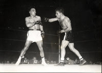 LAMOTTA, JAKE-ROBERT VILLEMAIN II WIRE PHOTO (1949)