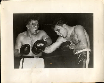 LAMOTTA, JAKE-ROBERT VILLEMAIN II WIRE PHOTO (1949)