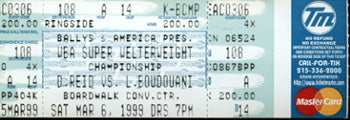 REID, DAVID-LAURANT BOUDOUANI FULL TICKET (1999)