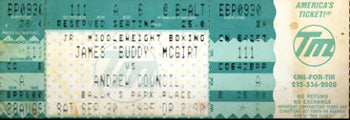 MCGIRT, BUDDY-ANDREW COUNCIL FULL TICKET (1995)