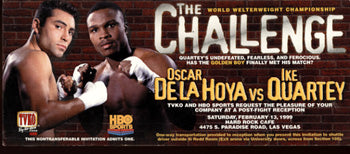 de la Hoya-Quartey Post Fight Pass