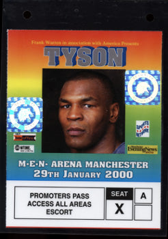 TYSON, MIKE-JULIUS FRANCIS CREDENTIAL (2000)