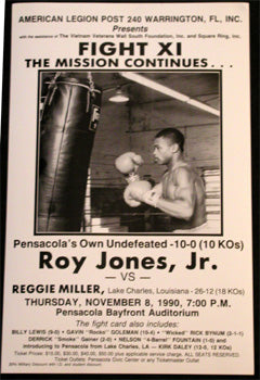 JONES, JR., ROY-REGGIE MILLER ON SITE POSTER (1990)