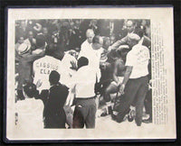 CLAY, CASSIUS-SONNY LISTON I WIRE PHOTO (1964)