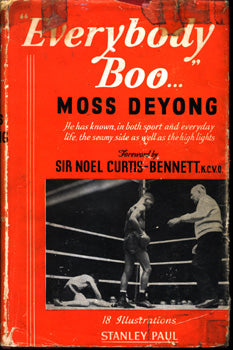 EVERYBODY BOO HARDCOVER BOOK BY MOSS DEYONG (1951) – JO Sports Inc.