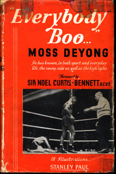 EVERYBODY BOO HARDCOVER BOOK BY MOSS DEYONG (1951)