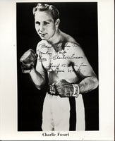 FUSARI, CHARLIE VINTAGE SIGNED PHOTO