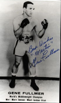 FULLMER, GENE VINTAGE SIGNED PHOTO