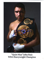 RUIZ, JOHNNY SIGNED PHOTO