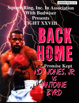 JONES, JR., ROY-ANTOINE BYRD OFFICIAL PROGRAM (1995)