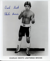 BROWN, CHARLIE SIGNED PHOTO