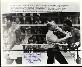 LANE, MILLS SIGNED PHOTO (REFEREE)