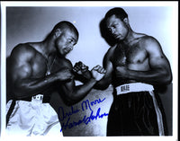 MOORE, ARCHIE & HAROLD JOHNSON SIGNED PHOTO