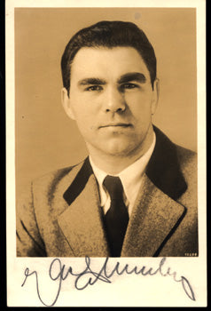 SCHMELING, MAX VINTAGE SIGNED PHOTO (1935)