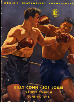 LOUIS, JOE-BILLY CONN II OFFICIAL PROGRAM (1946)