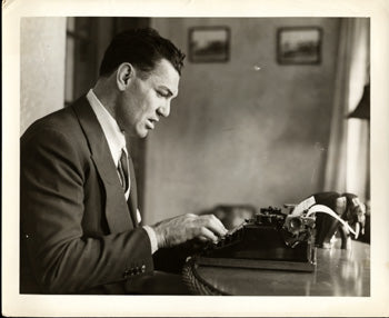 DEMPSEY, JACK ORIGINAL ANTIQUE PHOTO (AS PROMOTER-1934)