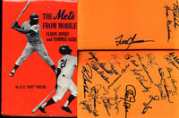 THE METS FROM MOBILE SIGNED BOOK (1969 METS)