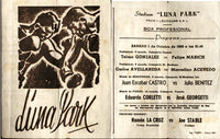 CORLETTI, EDUARDO-JOSE GEORGETTI  OFFICIAL PROGRAM (1966)