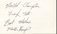 TATE, FRANK INK SIGNATURE