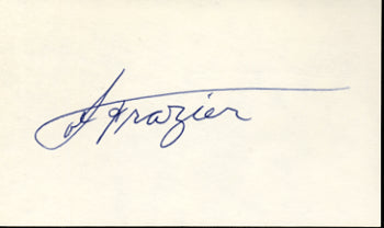 FRAZIER, JOE VINTAGE INK SIGNATURE