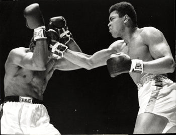 ALI, MUHAMMAD-ERNIE TERRELL WIRE PHOTO (1967)