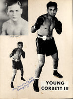 CORBETT III, YOUNG SIGNED PHOTO