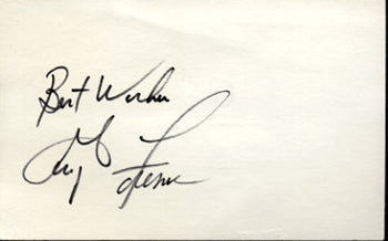 FOREMAN, GEORGE VINTAGE SIGNATURE