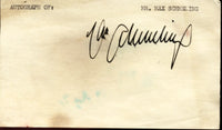 SCHMELING, MAX INK SIGNATURE