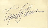 JOHANSSON, INGEMAR VINTAGE SIGNED INDEX CARD