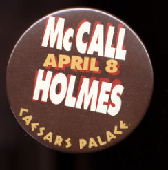 HOLMES, LARRY-OLIVER MCCALL SOUVENIR PIN (1995)