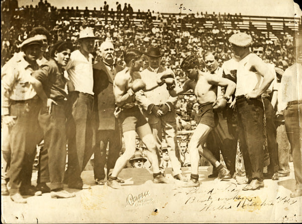 RITCHIE, WILLIE-JOE RIVERS SIGNED ANTIQUE PHOTO (1913-SIGNED BY RITCHIE)