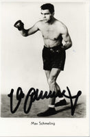 SCHMELING, MAX SIGNED PHOTO