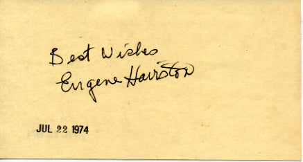 HAIRSTON, EUGENE INK SIGNATURE