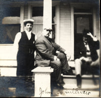 SULLIVAN, JOHN L ORIGINAL ANTIQUE PHOTO (1910)