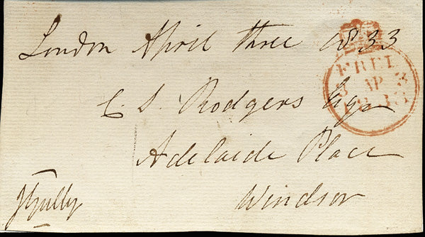 GULLY, JOHN INK SIGNATURE (1833)