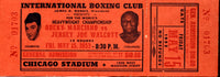 MARCIANO, ROCKY-JERSEY JOE WALCOTT II FULL TICKET (1953)