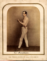 LANGHAM, NAT ORIGINAL ANTIQUE PHOTO (1861)