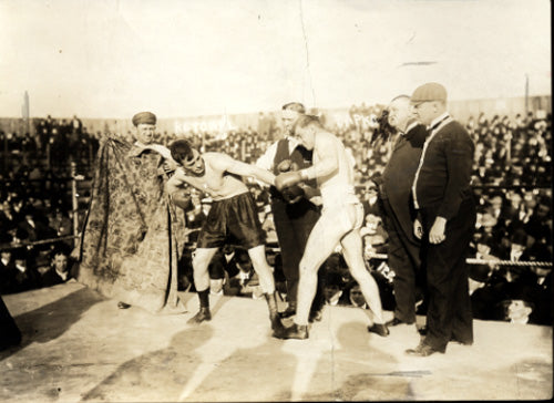 KETCHEL, STANLEY-BILLY PAPKE ANTIQUE PHOTO (1908)