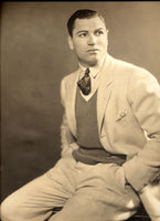 DEMPSEY, JACK APEDA STUDIO LARGE FORMAT PHOTO (1924)