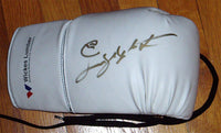 LEONARD, SUGAR RAY SIGNED BOXING GLOVE