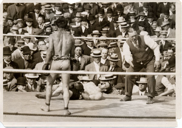 WOLGAST, AD-OWEN MORAN ORIGINAL PHOTO (1911)
