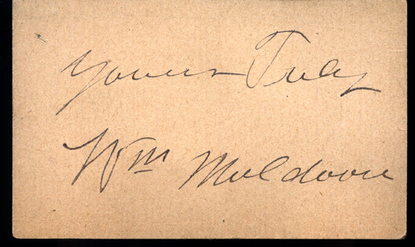 MULDOON, WILLIAM INK SIGNATURE