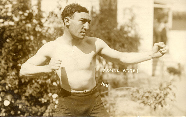ATTELL, MONTE REAL PHOTO POSTCARD
