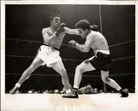 LAMOTTA, JAKE-ROBERT VILLEMAIN WIRE PHOTO (1949)