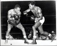 ROBINSON, SUGAR RAY-RALPH "TIGER" JONES WIRE PHOTO (1955)