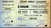 WATT, JIM-SEAN O'GRADY FULL TICKET (1980)