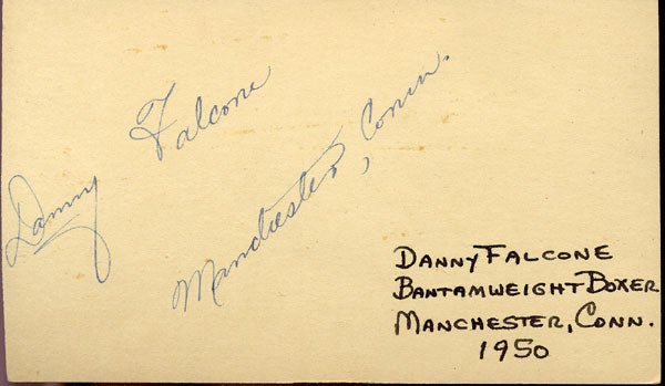 FALCONE, DANNY INK SIGNATURE